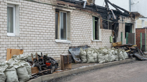 Professional Soot Cleanup technician working in Maiden Rock, WI
